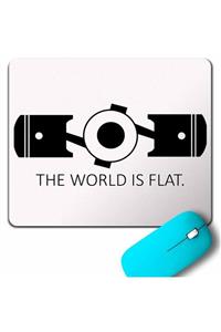 Kendim Seçtim The World Is Flat Dünya Düzdür Speed Track Race Mouse Pad