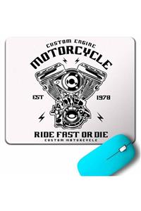 Kendim Seçtim Custom Engine Motorcycle Rıde Fast Or Dıe 1978 Mouse Pad