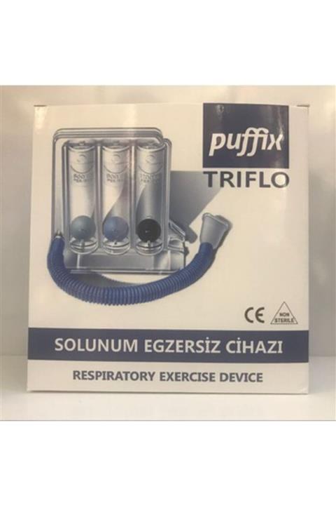 Puffix Triflo Solunum Egzersiz Cihazı Nefes Egzersiz Aleti 3 Top Triflo Plt-001