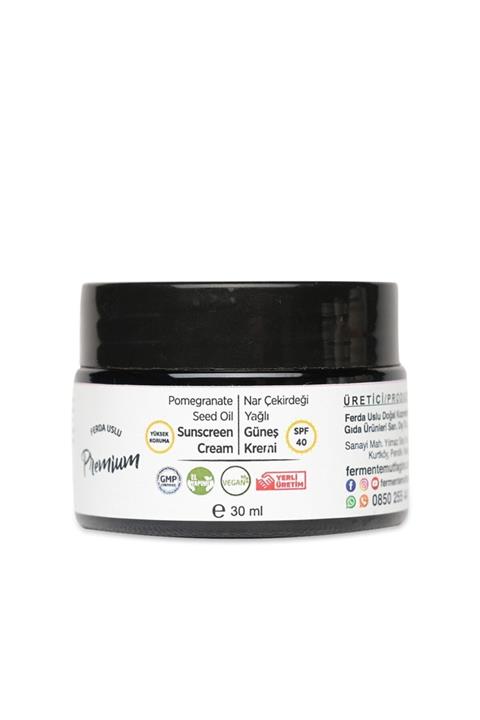 Fermente Mutfağım Nar Çekirdeği Yağlı Güneş Kremi 30 ml