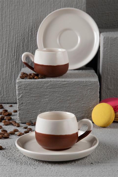 Doreline Coffeart El Yapımı Türk Kahvesi Espresso Fincan Seti 2'li