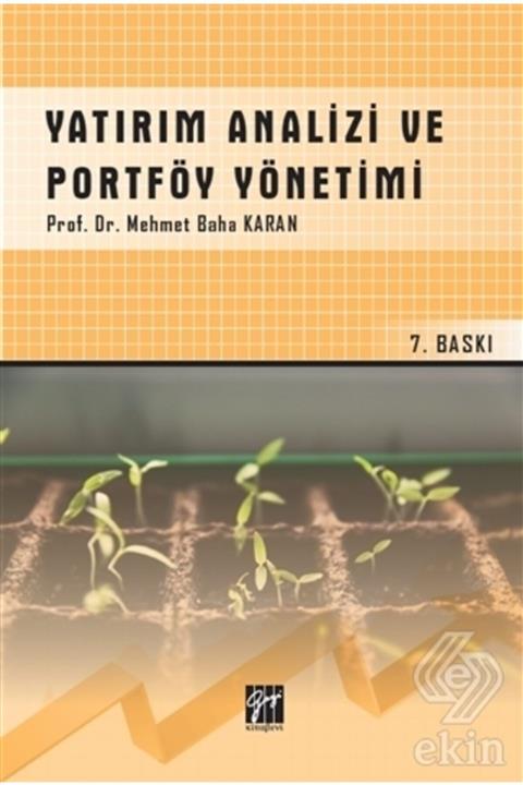 Gazi Kitabevi Yatırım Analizi Ve Portföy Yönetimi