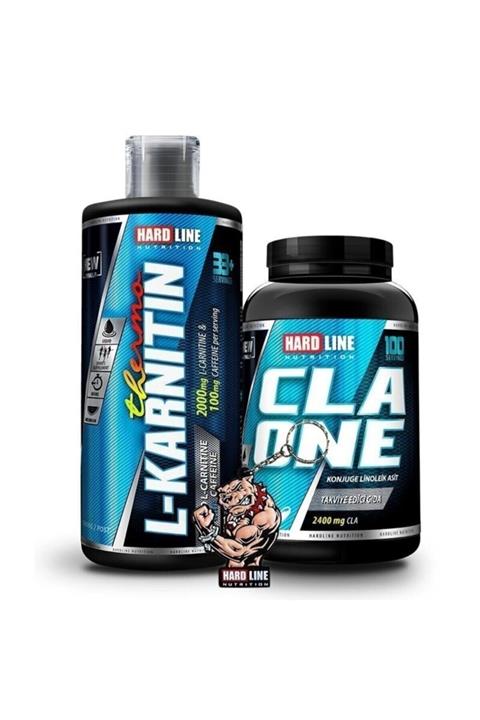 Hardline Thermo L-karnitin Sıvı 1000 ml Yeşil Elma + Cla One Kombinasyonu