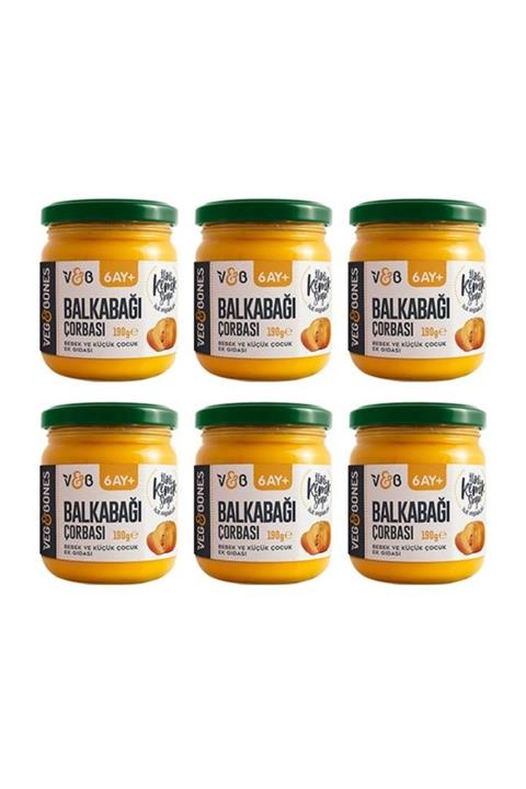 Veg&Bones Balkabağı Çorbası 190 Gr 6'lü Paket