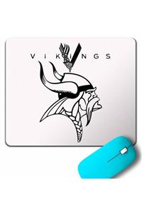 Kendim Seçtim Vıkıngs Hıstory Vikingler Logo Mouse Pad