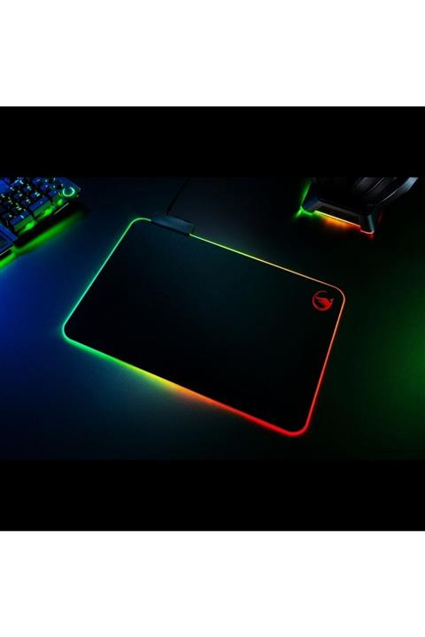 DTS Teknoloji J-tech J-25 Rgb Işıklı Oyuncu Mouse Pad Kaymaz Taban 25*30cm