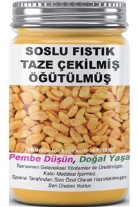 SPANA Ev Yapımı Katkısız Taze Çekilmiş Öğütülmüş Soslu Fıstık125gr