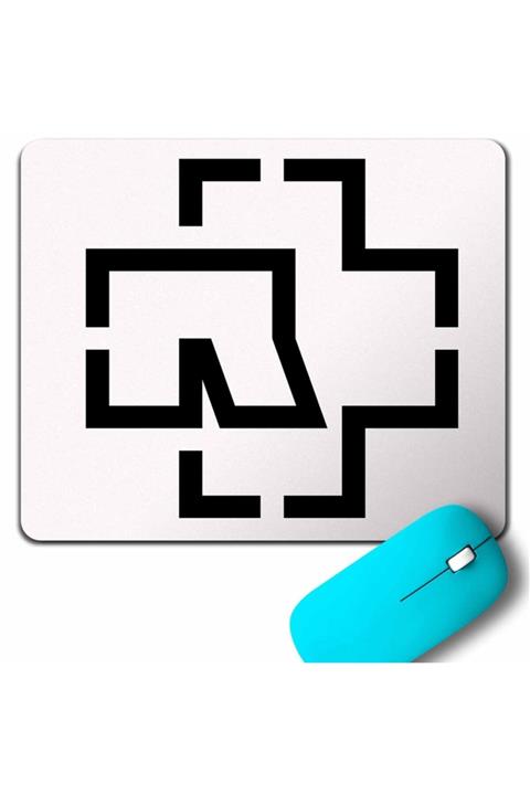 Kendim Seçtim Rammsteın Tıll Lındemann Logo Mouse Pad