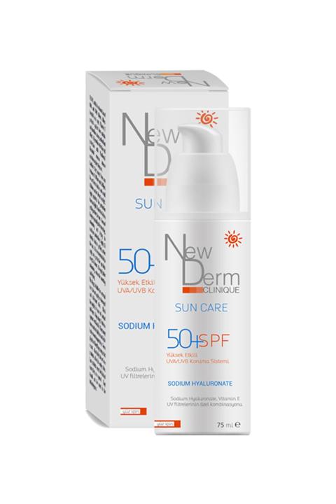 NEWDERM New Derm Clınıque Yüz Için 50 Spf Koruyucu 75 Ml