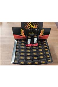 boss filtre Queen Size Box Orta Pamuk Sünger Filtre 48'li