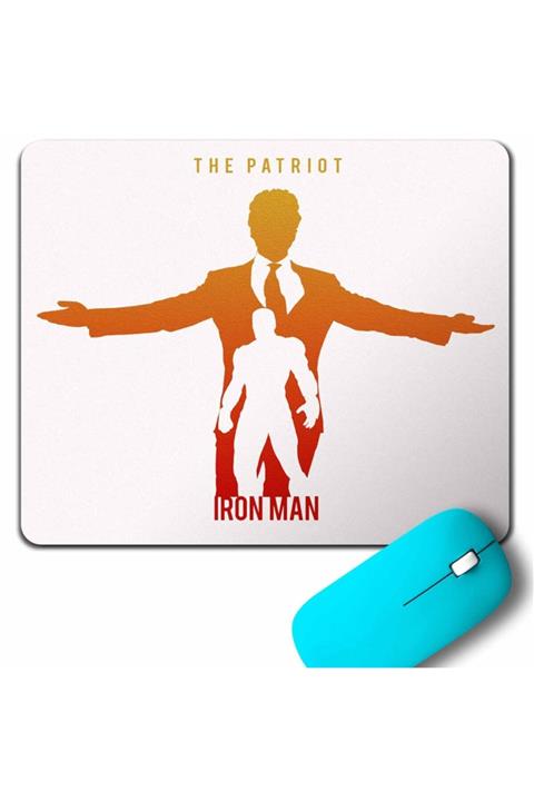 Kendim Seçtim Iron Man The Patrıot Artwork Demir Adam Mouse Pad