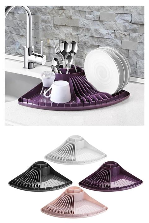 Hayveys Yelpaze Tasarımlı Bulaşıklık Ve Tabaklık