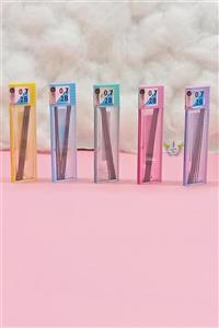 Tombow Mono Lead 2b 0.7 Uç Pastel Renk Tüp (5 ADET FARKLI RENK)
