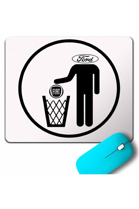 Kendim Seçtim My Favori Car Ford Fıat I Çöpe Atıyor Mouse Pad