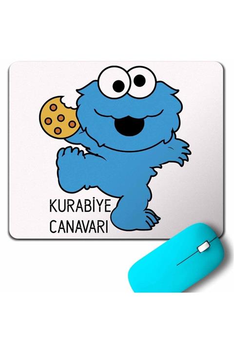 Kendim Seçtim Cookıe Kurabiye Canavarı Susam Sokağı Mouse Pad