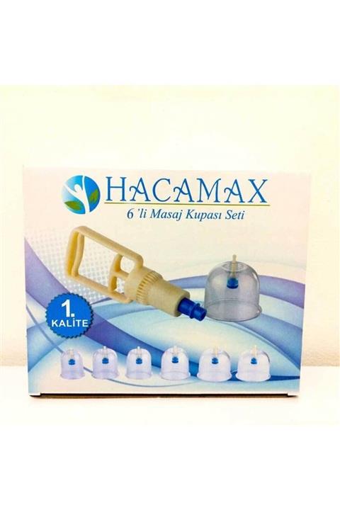 HACAMAX Hacamat Kupası 6 Lı Set