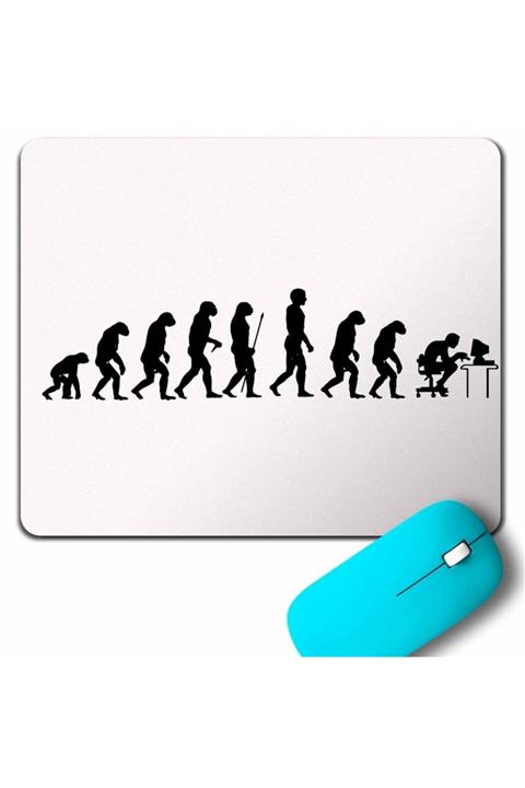 Kendim Seçtim Evolution Human Evrim Insan Maymun Bilgisayar Mouse Pad
