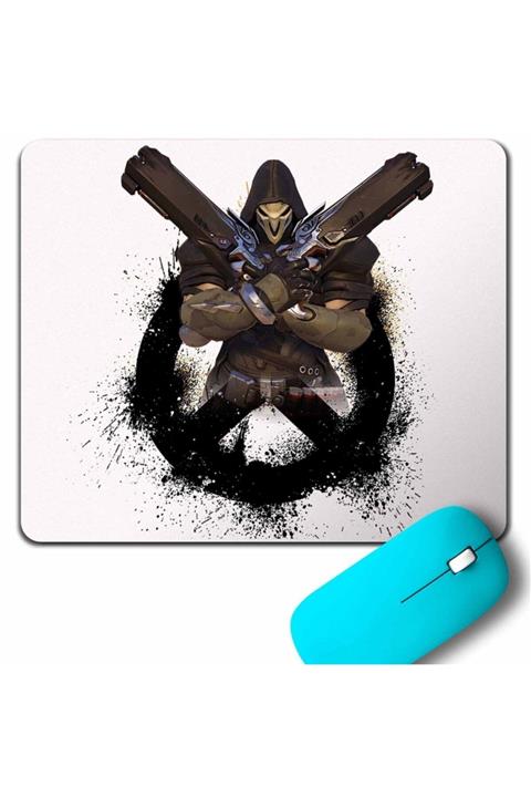 Kendim Seçtim Overwatch Lucıo Heroes Steam Logo Mouse Pad