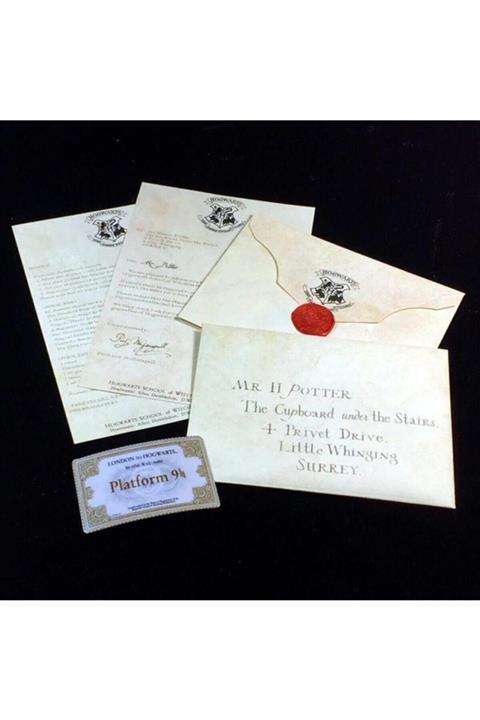 RockerStore Harry Potter Hogwarts Kabul Mektubu Davet Mektup Seti