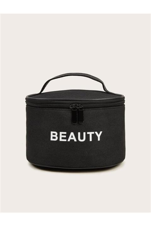 The Little Things Büyük Boy Makyaj Çantası Siyah Renk