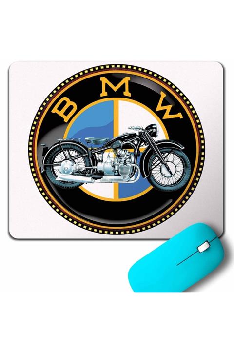 Kendim Seçtim Bmw Motorsport Motosiklet M Power Sport Logo Mouse Pad