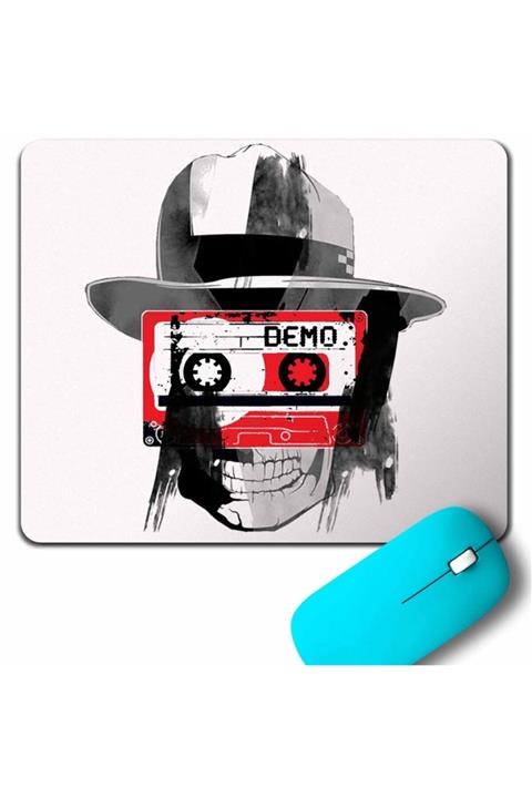 Kendim Seçtim Demo Kaset Kuru Kafa Kurukafa Skull Castle Mouse Pad