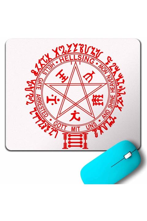 Kendim Seçtim Pentagram Hellsıng One Pıece Naruto Anıme Mouse Pad