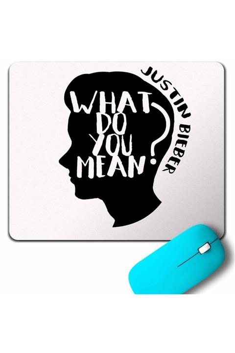 Kendim Seçtim Justin Bieber 94 1994 What Do You Man Mean Mouse Pad