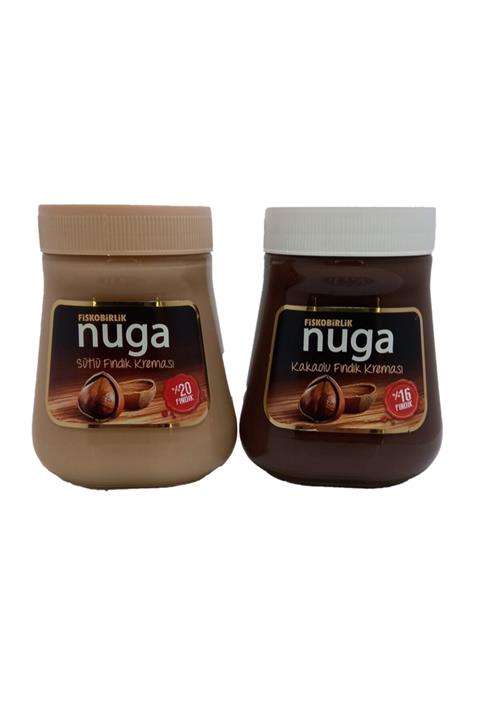 Nuga Sütlü Fındık Kreması 700 Gr Ve Kakaolu Fındık Kreması 700 Gr - 2 Li Avantaj Paket