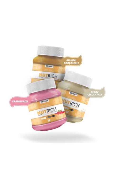 Nutrich Doğal Fıstık Ezmesi Paketi 4