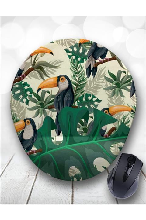 Atölye Çizgi Tukan Jungle Bilek Destekli Mouse Pad