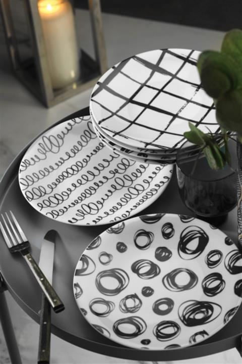 Kütahya Porselen 6'lı Pasta Seti DG 410