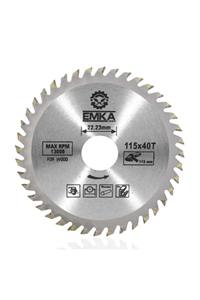 Emka Ahşap Kesme Sunta Testeresi 115 Mm 40 Diş