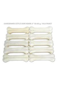 Gardenmix Garden Mix Sütlü Deri Kemik 12,5 Cm 50-60 Gr 10 Adet