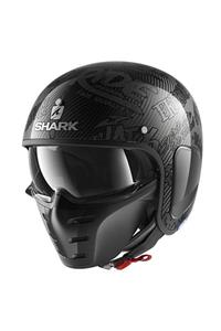 Shark S-drak Freestyle Cup Carbon Yarım Motosiklet Kaskı