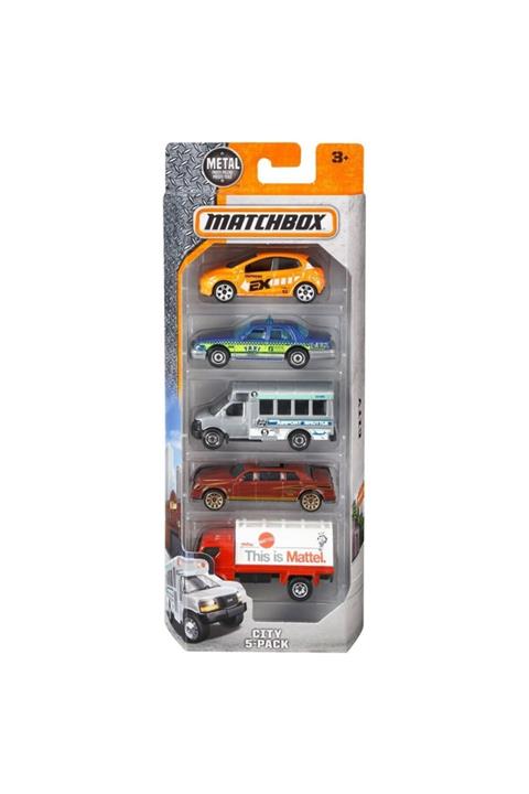 Matchbox Kırmızı Araba Seti 5li