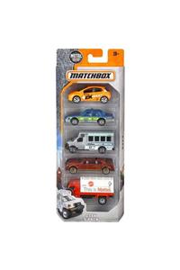 Matchbox Kırmızı Araba Seti 5li