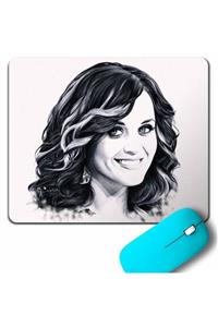 Kendim Seçtim Katy Perry Kıssed Gırl Keti Peri Fotoğraflı Resimli Mouse Pad