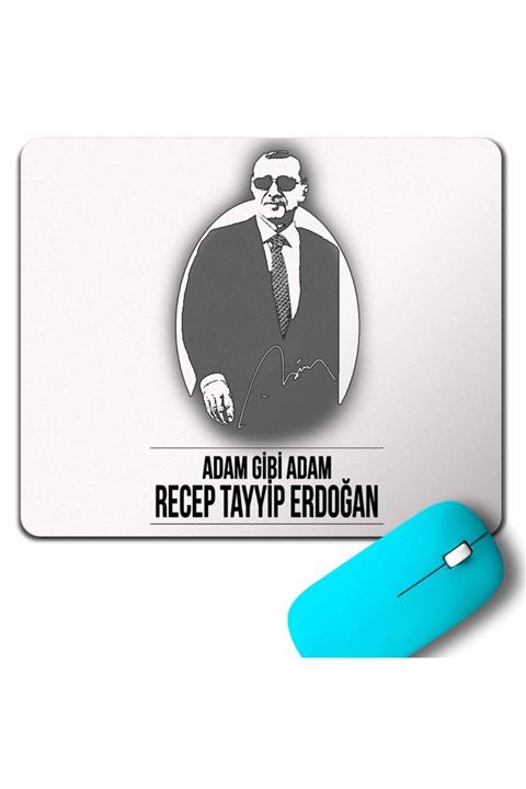 Kendim Seçtim Adam Gibi Adam Recep Tayyip Erdoğan Ak Parti Mouse Pad