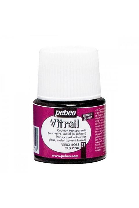 Pebeo 050/31 Cam Boyası Vitrail 45 ml Şişe