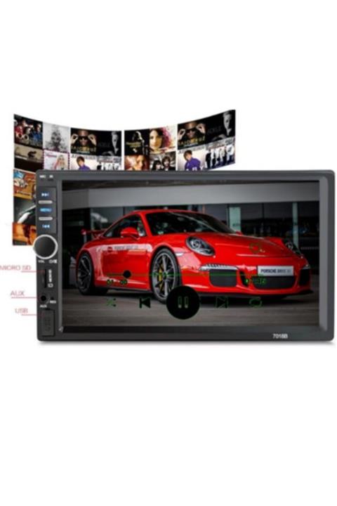 AUDİOMAX Double Teyp 7 Inc+park Kamerası Bluetooth Mirror Link -8800 Double