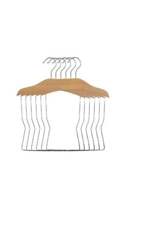 ceybebe Ahşap Bebek Beden Askısı 6lı