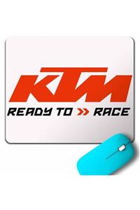 Kendim Seçtim Ktm Ready To Race Supermotard Motosiklet Logo Mouse Pad