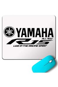 Kendim Seçtim Yamaha Yzf R15 R 15 Motosport Motosiklet Logo Mouse Pad