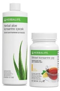 Herbalife Set Aloe Vera 473ml + 1 Limonlu Çay 50 g