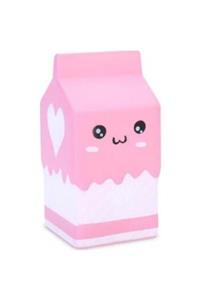 Brother Toys Squishy Pembe Süt Kutusu Yavaş Yükselen Kokulu Jumbo Sukuşi 12,5 cm