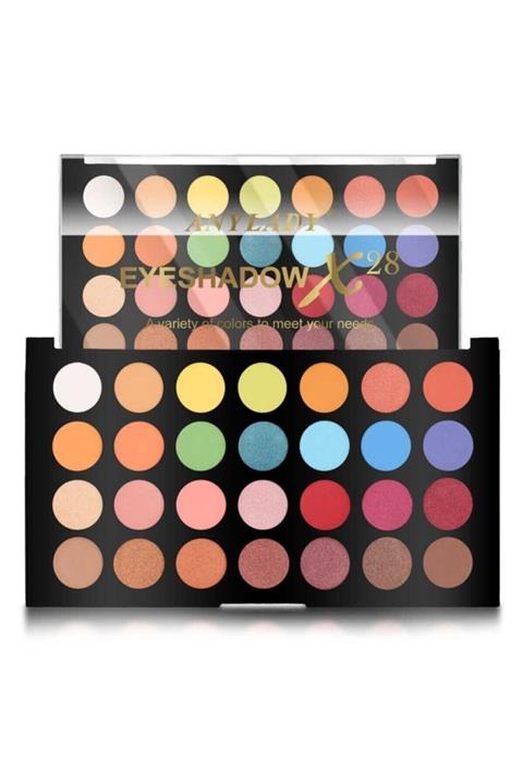 Makeuptime Anylady Renkli 28 Li Göz Farı
