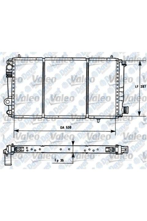 Parçafoni Su Radyatoru Cıtroen C15 1.9d 95 -