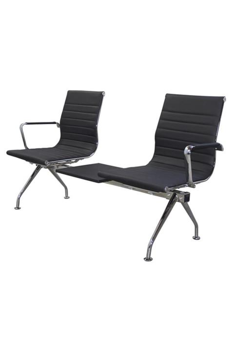 Bubuhome Nova Ikili Deri Bekleme Koltuğu Ortası Sehpalı