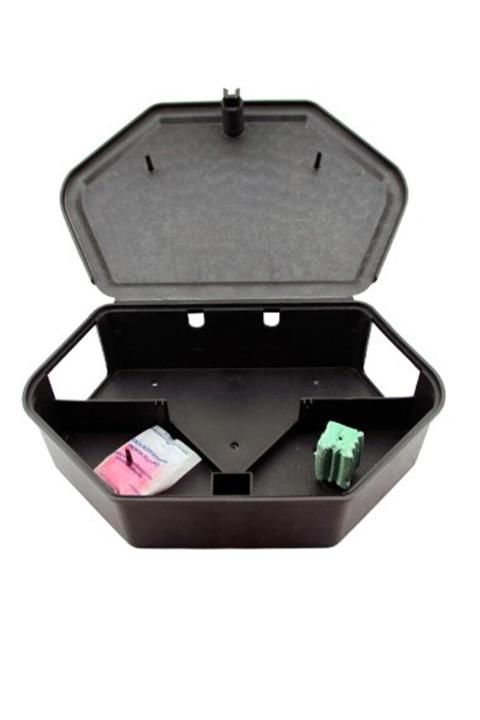 Ekodoğa Fare Istasyonu 5 Adet Fare Yem Istasyonu Fare Kutusu Yemli Kullanıma Hazır